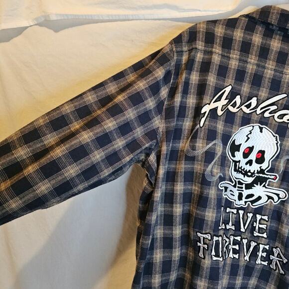 Bad Guy Cool Guy 2XL Buttondown Embroidered image Shirt. Rare Find. Unique. Fun - Picture 12 of 15